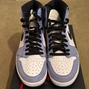 Nike Air Jordan 1 Retro High OG University Blue/Black/White Mens Size 12